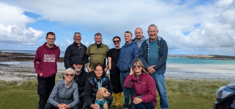 Day 1 of Tiree Tope Shark survey! 🦈