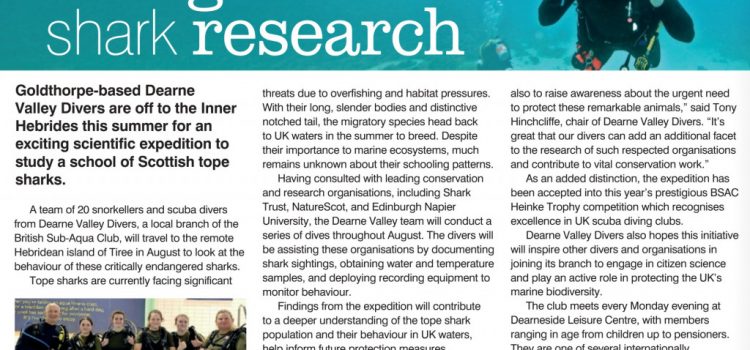 Featured in Around town Magazine and That’s TV South Yorkshire