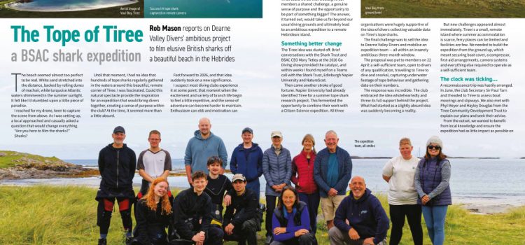 We’re in SCUBA magazine!